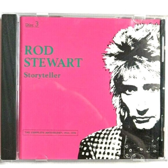 CD ROD STEWART Storyteller Disc 3 1990 15 Track To Love Somebody Get Back - Picture 5 of 9